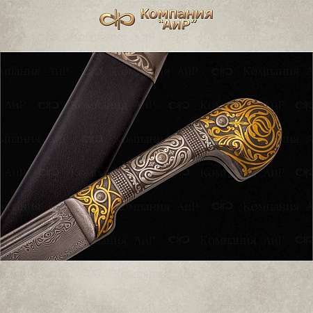  Шашка "Черкесская" ручной работы № 35903 - от мастеров Златоуста