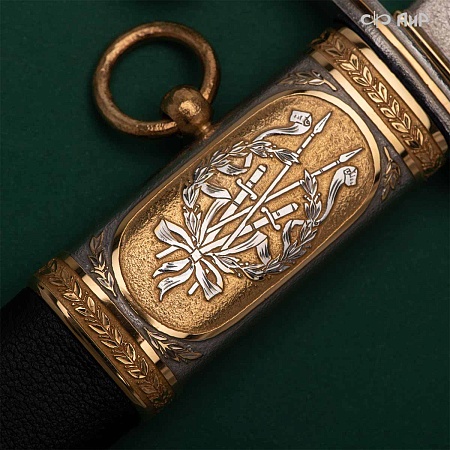 Кортик Офицерский ручной работы № 39094 - сделано в Златоусте