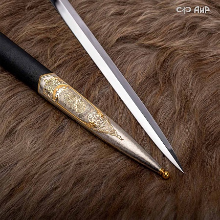 Кортик Адмиральский ручной работы № 36572 - сделано в Златоусте