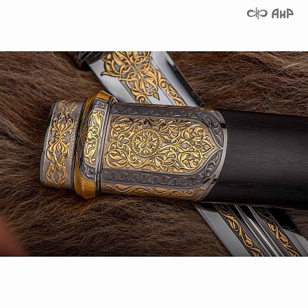 Кинжал Кавказский ручной работы № 35955 - от мастеров Златоуста