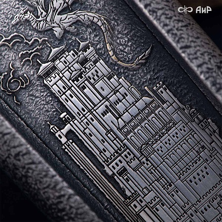  Авторский кинжал Лёд и Пламя № 39223 - мастера Златоуста