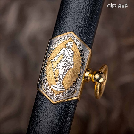 Кортик Адмиральский ручной работы № 36600 - сделано в Златоусте