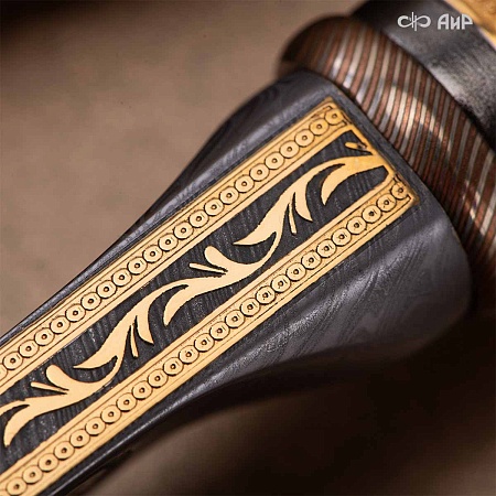  Черноморский ятаган Лаз-Бичак ручной работы № 39244 - от мастеров Златоуста