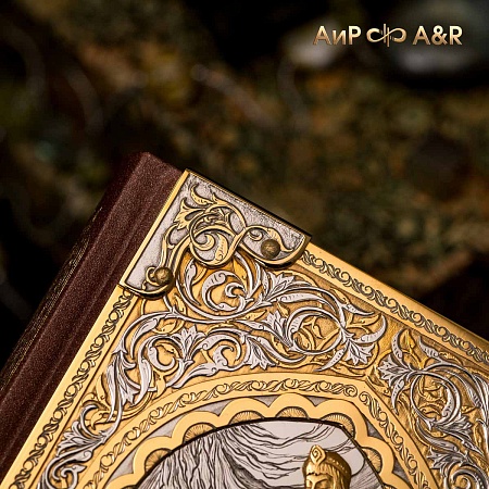 Книга в окладе ручной работы Омар Хайям. Рубаи № 36867 - мастера Златоуста