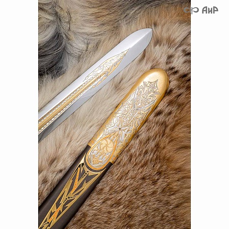 Авторский коллекционный меч Громовержец № 35747 - мастера Златоуста