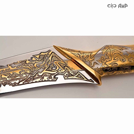 Авторский кинжал Валькирия № 1443 - мастера Златоуста