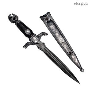  Авторский кинжал Лёд и Пламя № 39223 - мастера Златоуста