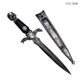  Авторский кинжал Лёд и Пламя № 39223 - мастера Златоуста