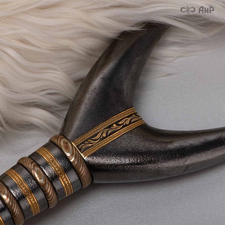 Черноморский ятаган Лаз-Бичак ручной работы № 36918 - от мастеров Златоуста