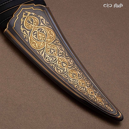  Черноморский ятаган Лаз-Бичак ручной работы № 39244 - от мастеров Златоуста