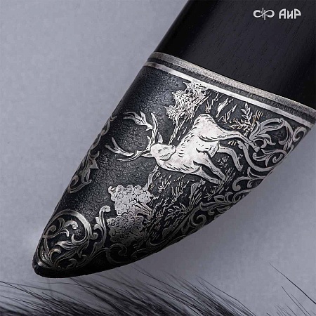  Нож Арсенальный люкс ручной работы № 39202 - мастера Златоуста
