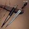  Кинжал Кавказский ручной работы № 39187, 39188 - от мастеров Златоуста