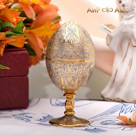Сувенирное яйцо ручной работы "Весна" № 36890 - мастера Златоуста