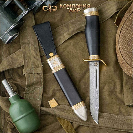 Нож "Штрафбат" ручной работы № 35554 - мастера Златоуста