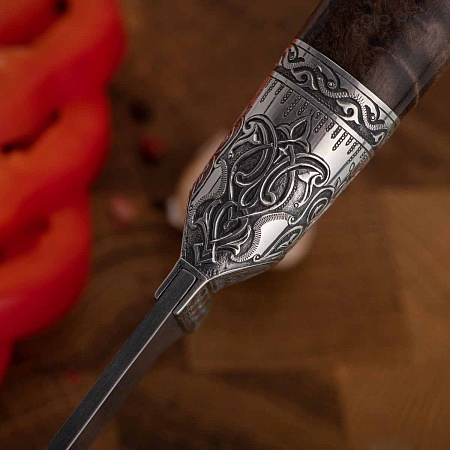 Нож "Пчак" ручной работы № 37412 - мастера Златоуста