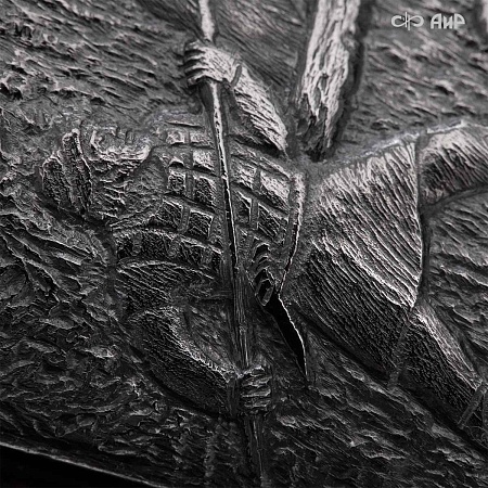 Авторский охотничий кинжал Русский лес № 39184 - мастера Златоуста  Авторский охотничий кинжал Русский лес № 39184 - мастера Златоуста