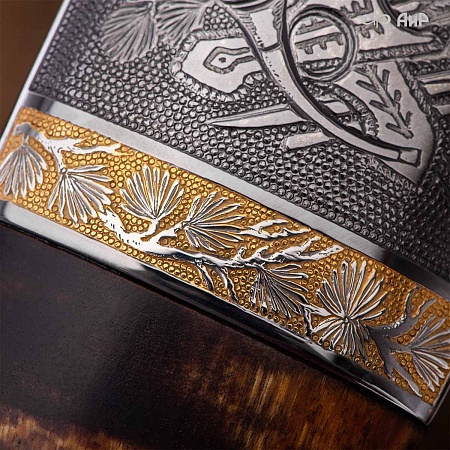  Авторский охотничий кинжал Русский лес № 39243 - мастера Златоуста