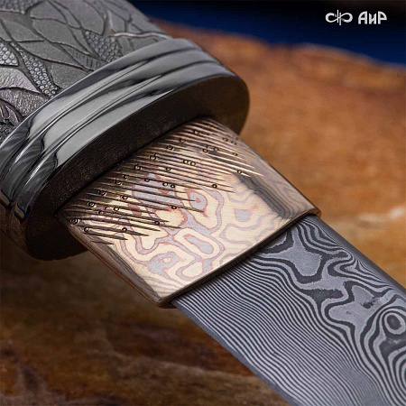  Авторский танто Кленовый сад № 39204 - мастера Златоуста