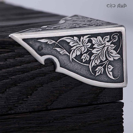  Авторский кинжал Лёд и Пламя № 39223 - мастера Златоуста