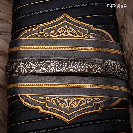  Черноморский ятаган Лаз-Бичак ручной работы № 39244 - от мастеров Златоуста