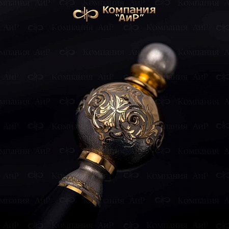 Кортик "Адмиральский" ручной работы № 36572 - сделано в Златоусте