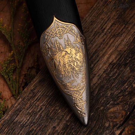 Нож "Комбат" ручной работы № 37424 - мастера Златоуста