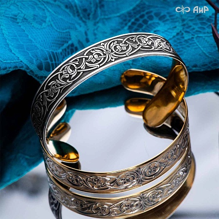  Браслет Линия жизни (ручная работа) № 39221 - мастера Златоуста