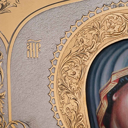 Икона в окладе Дарование молитвы (ручная работа) № 37796 - мастера Златоуста