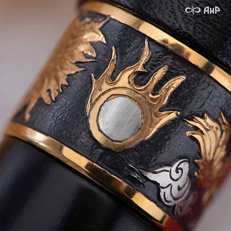  Танто Небесный дракон ручной работы № 39218 - мастера Златоуста