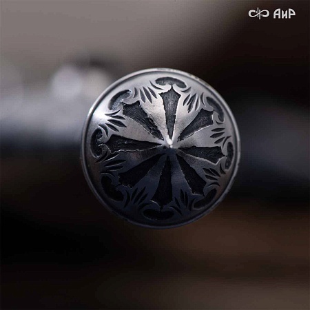  Авторский кинжал Лёд и Пламя № 39223 - мастера Златоуста