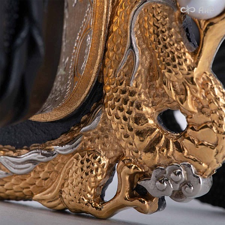  Авторская катана Золотой дракон № 39201 - от мастеров Златоуста