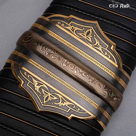 Черноморский ятаган Лаз-Бичак ручной работы № 36918 - от мастеров Златоуста