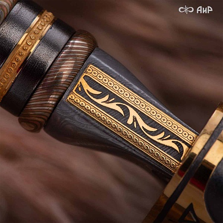  Черноморский ятаган Лаз-Бичак ручной работы № 39244 - от мастеров Златоуста