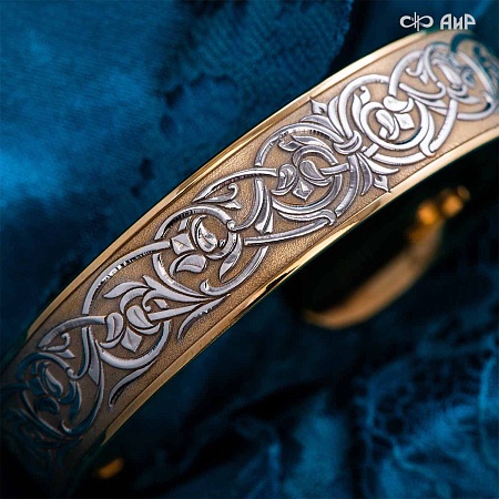 Браслет Линия жизни (ручная работа) № 39220 - мастера Златоуста