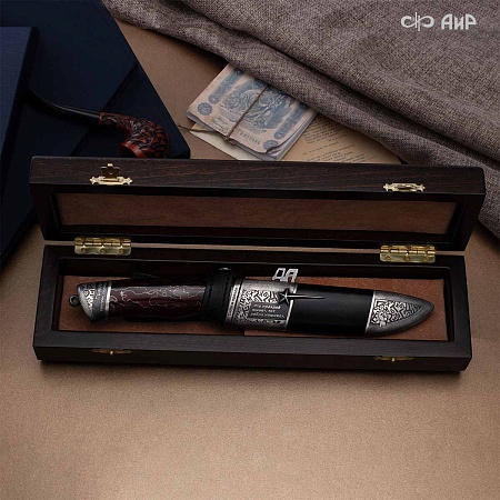  Нож Правда ручной работы № 39225 - мастера Златоуста
