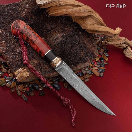  Нож Финка-5 ручной работы № 38593 - мастера Златоуста