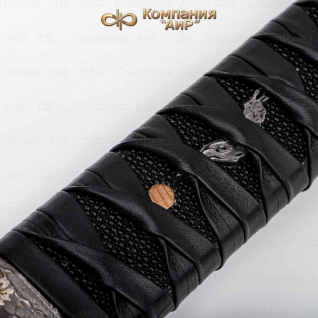 Авторская катана "Сакура в цвету" № 36048 - от мастеров Златоуста