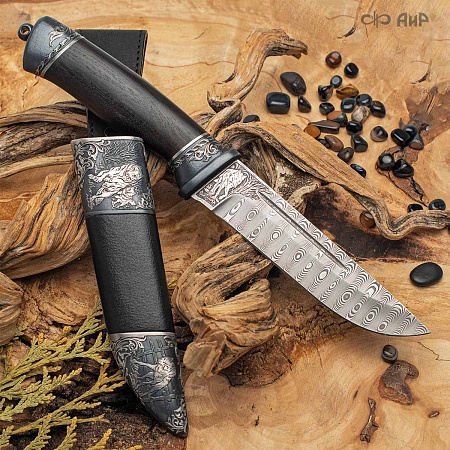 Нож "Бекас" ручной работы № 38185 - мастера Златоуста
