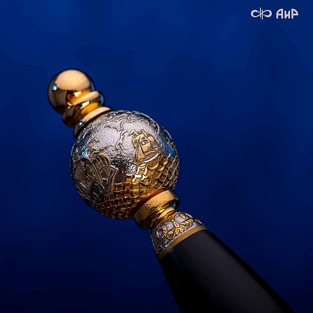 Кортик Адмиральский ручной работы № 36457 - сделано в Златоусте