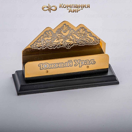  Авторский офисный нож "Ю-Урал" (граб, ZDI-1016) - мастера Златоуста