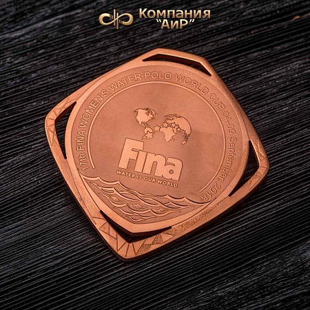 Спортивные медали по водному поло FINA (ручная работа) - мастера Златоуста