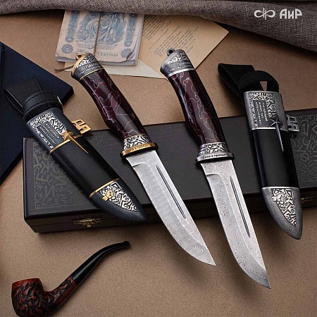  Нож Правда ручной работы № 39224 - мастера Златоуста