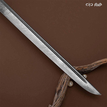  Вакидзаси Золотой дракон ручной работы № 39252 - от мастеров Златоуста