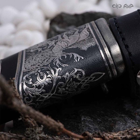  Нож Арсенальный люкс ручной работы № 39202 - мастера Златоуста