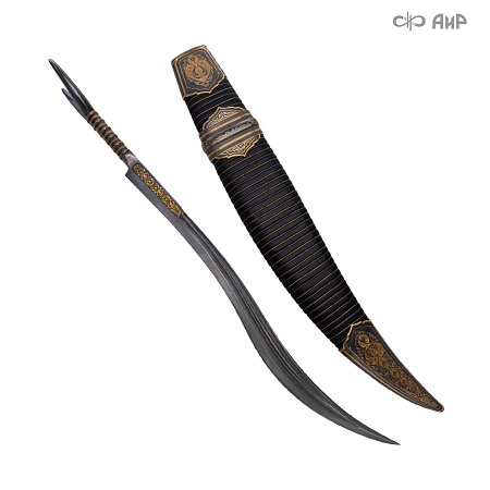  Черноморский ятаган Лаз-Бичак ручной работы № 39244 - от мастеров Златоуста