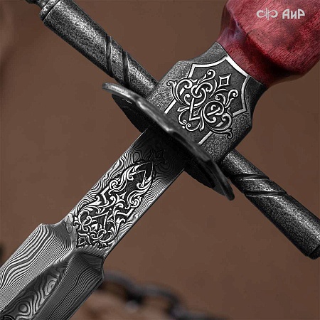 Авторский кортик Жнец (Reaper) № 39310 - мастера Златоуста