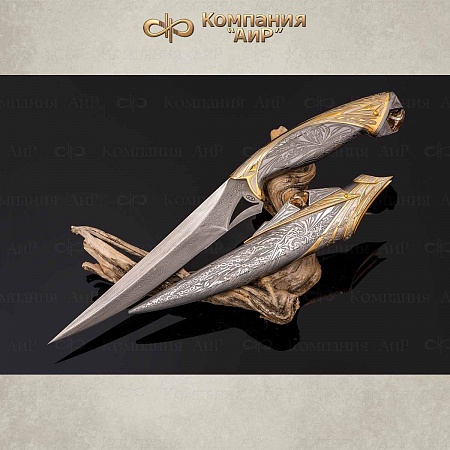 Авторский нож "Спаун" № 35831 - мастера Златоуста