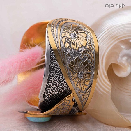  Браслет Фауна (ручная работа) № 39245 - мастера Златоуста