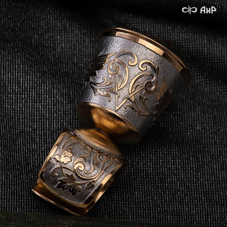  Кольцо-стопка - мастера Златоуста