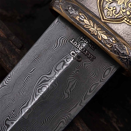  Кинжал Восточный ручной работы № 39155 - от мастеров Златоуста